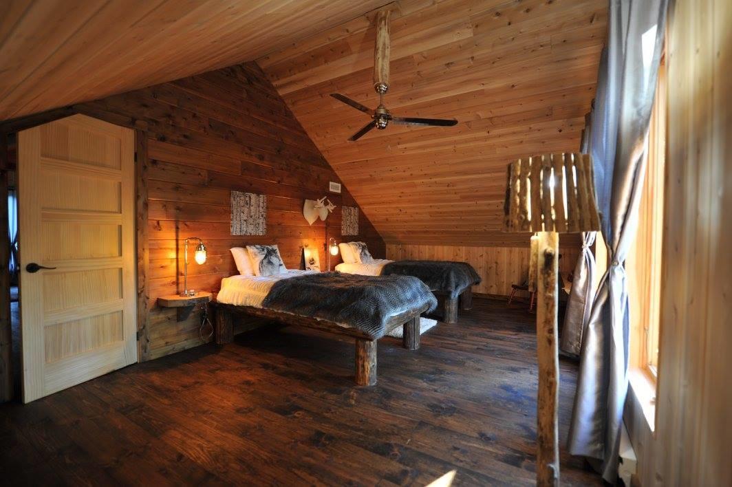 Les Bouleaux - Les Chalets Spa Canada La Malbaie Buitenkant foto