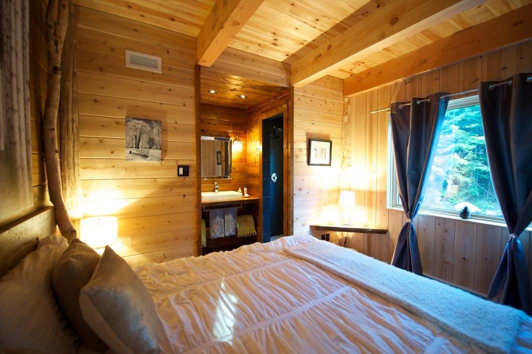 Les Bouleaux - Les Chalets Spa Canada La Malbaie Buitenkant foto