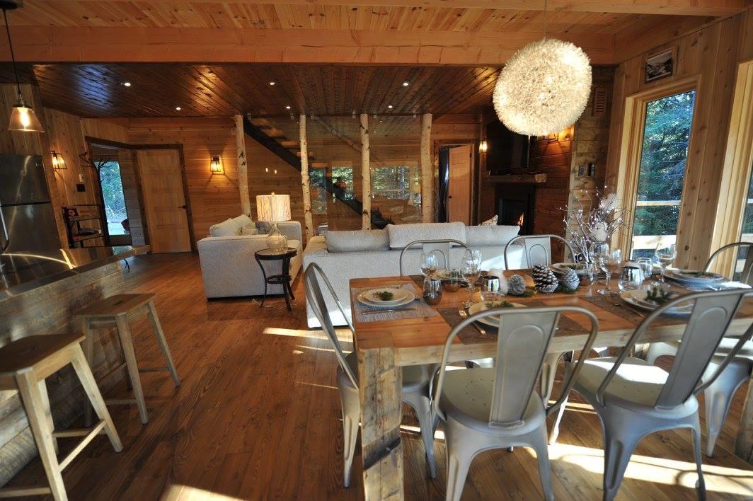 Les Bouleaux - Les Chalets Spa Canada La Malbaie Buitenkant foto