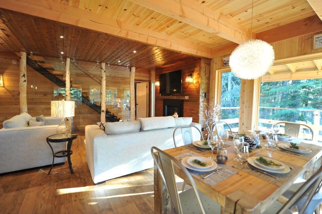 Les Bouleaux - Les Chalets Spa Canada La Malbaie Buitenkant foto