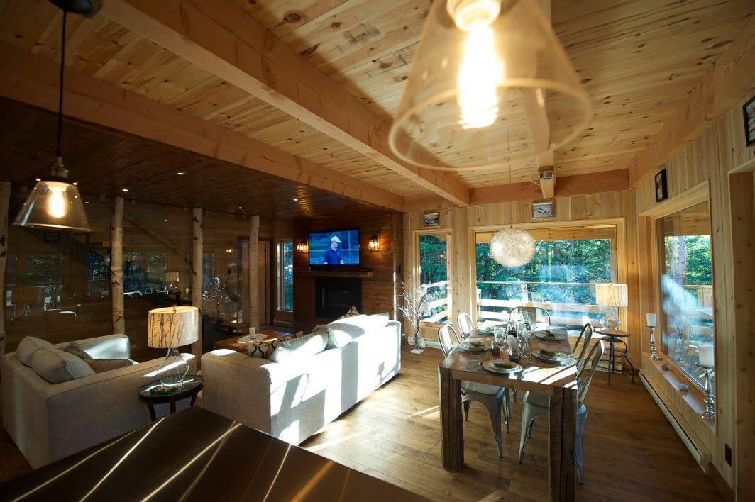 Les Bouleaux - Les Chalets Spa Canada La Malbaie Buitenkant foto