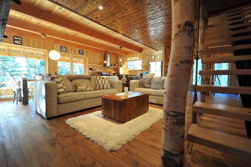 Les Bouleaux - Les Chalets Spa Canada La Malbaie Buitenkant foto