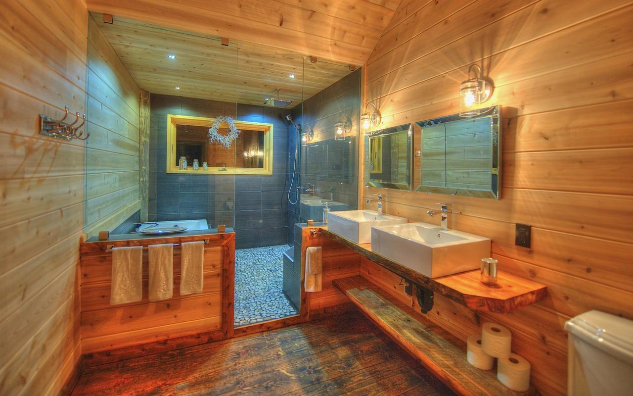 Les Bouleaux - Les Chalets Spa Canada La Malbaie Buitenkant foto