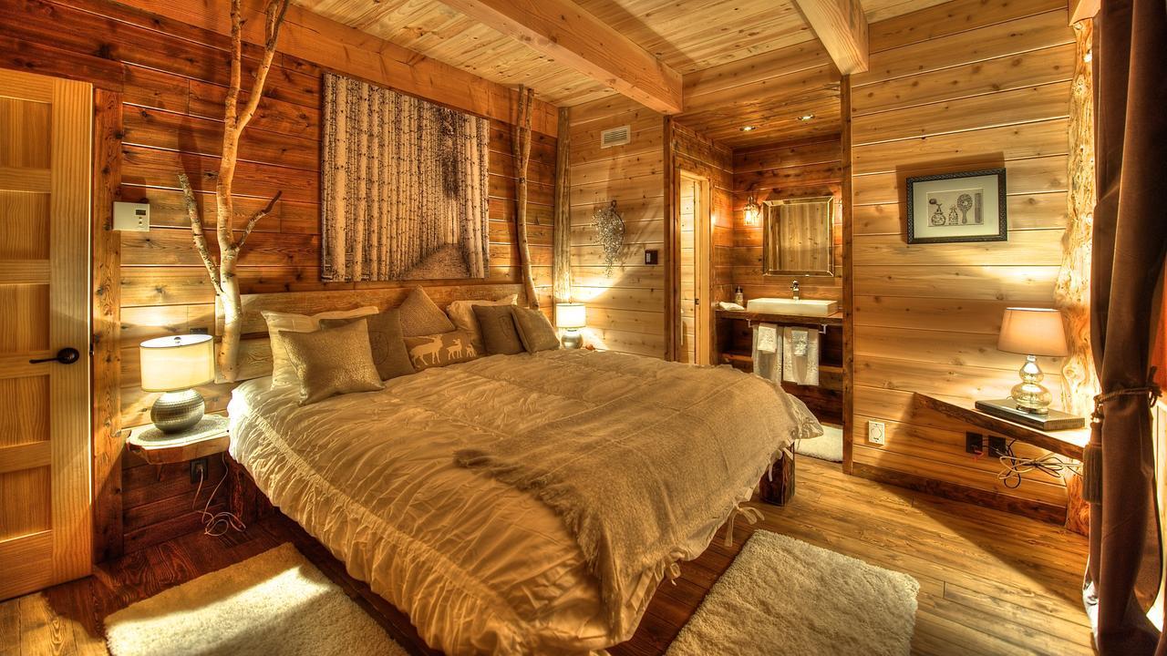 Les Bouleaux - Les Chalets Spa Canada La Malbaie Buitenkant foto