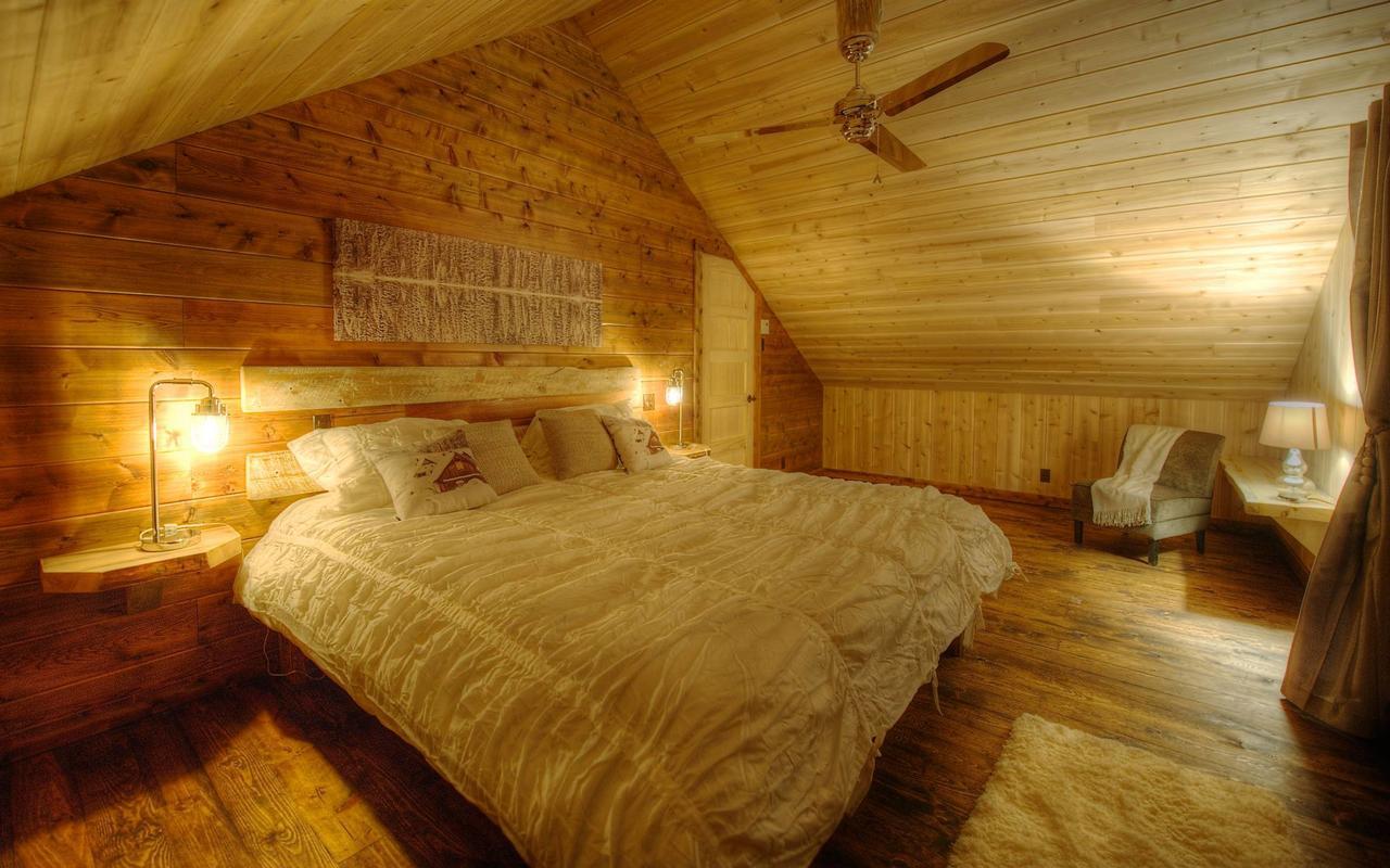 Les Bouleaux - Les Chalets Spa Canada La Malbaie Buitenkant foto