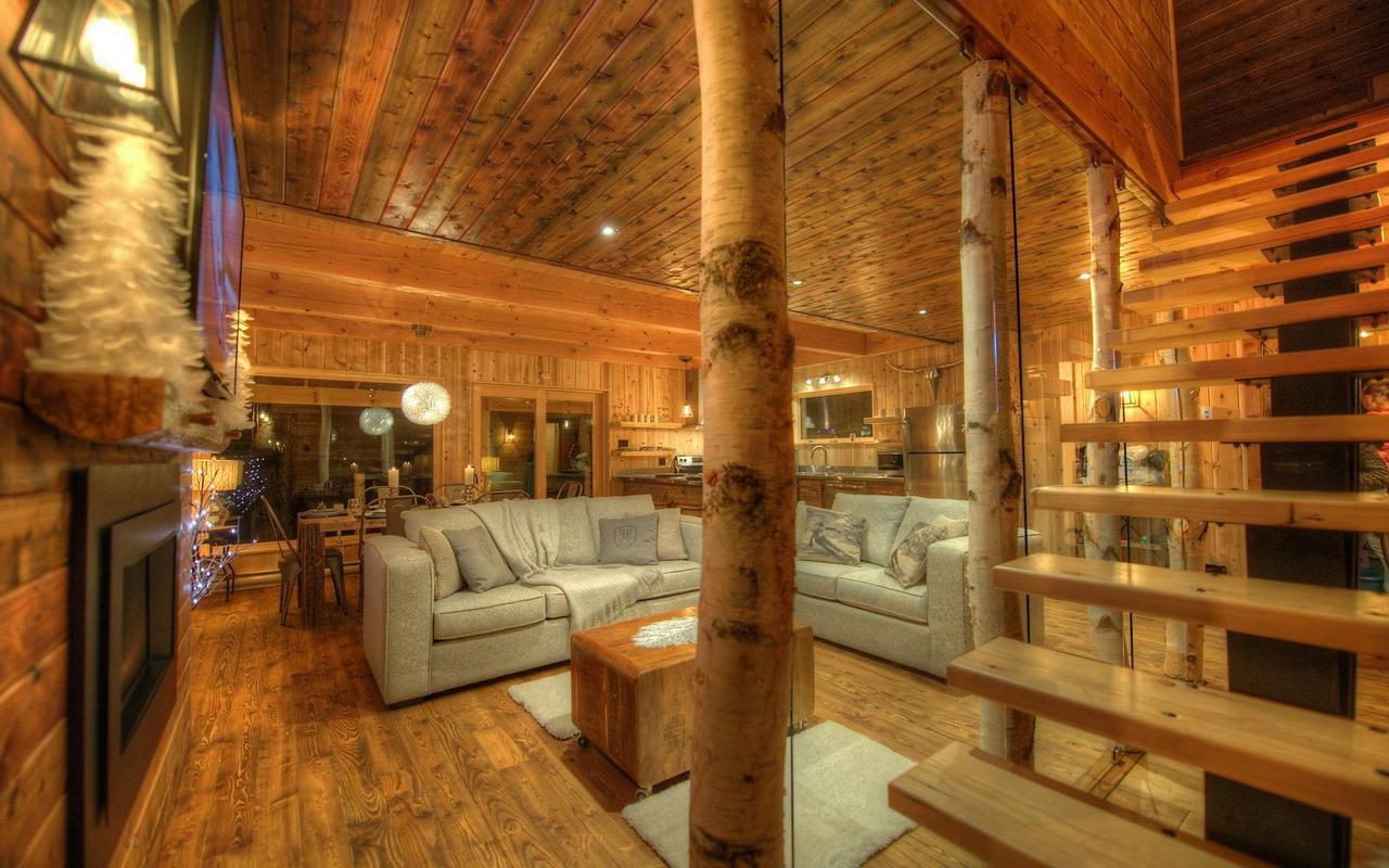 Les Bouleaux - Les Chalets Spa Canada La Malbaie Buitenkant foto