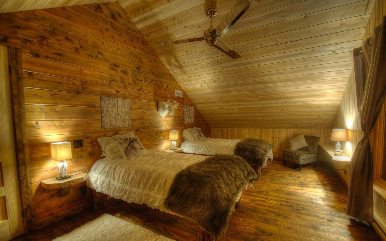 Les Bouleaux - Les Chalets Spa Canada La Malbaie Buitenkant foto